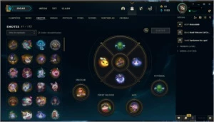 Conta no league of Legends LOL