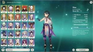 AR56 - Xiao(C1), Ayaka, Dilluc(C1), Qiqi, Zhongli, Jean, Keq - Genshin Impact