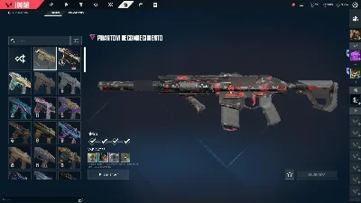 Conta Valorant Coleção completa de skins + 14 agentes