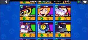 Conta Brawl Stars Tudo Full