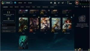 Conta Unranked LVL 30 + de 20 Cápsulas +11 Champs Habilitado - League of Legends LOL