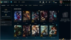 Conta Unranked LVL 30 + de 20 Cápsulas +11 Champs Habilitado - League of Legends LOL