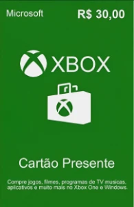 gift card 30BRL xbox live - Gift Cards