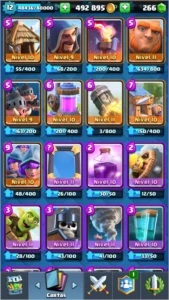 Conta Clash Royale XP 12 Arena 12