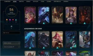 conta diamante 3 excelente para main irelias! - League of Legends LOL