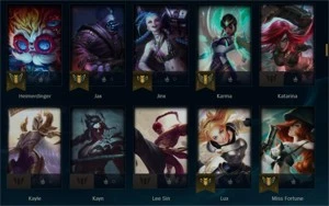 CONTA LVL30 SECUNDARIA LEAGUE OF LEGENDS JHONNY CAGEBR LOL