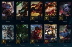 CONTA LVL30 SECUNDARIA LEAGUE OF LEGENDS JHONNY CAGEBR LOL