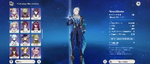 Conta Genshin AR 57 14* Personagens 5 estrelas, 7* Armas T5. - Genshin Impact