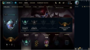 Conta platina 4 - League of Legends LOL