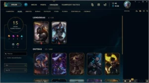 Conta platina 4 - League of Legends LOL