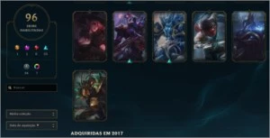 Conta de league of legends Diamante 4 LOL