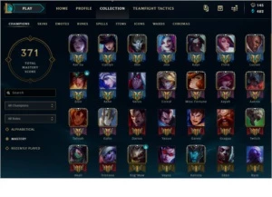 Conta de Prestígio Main ADC - League of Legends LOL