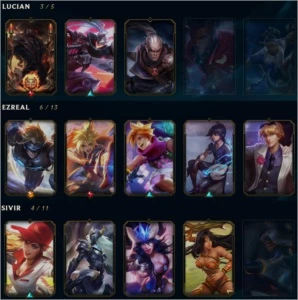Conta de Prestígio Main ADC - League of Legends LOL