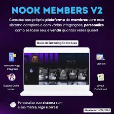 Tema Wordpress NOOK V2: Área de Membros Exclusiva - Sites, Lojas e Sistemas Prontos Sites e Scripts