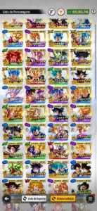 Vendo conta histórica(2020) e competitiva - Dragon Ball Legends