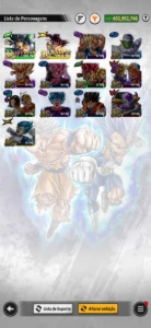 Vendo conta histórica(2020) e competitiva - Dragon Ball Legends