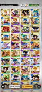Vendo conta histórica(2020) e competitiva - Dragon Ball Legends