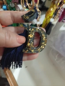 Chaveiro letras do alfabeto - Artesanato e Personalizados