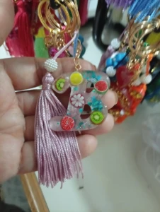 Chaveiro letras do alfabeto - Artesanato e Personalizados
