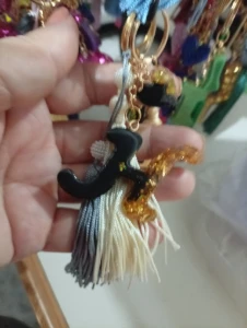 Chaveiro letras do alfabeto - Artesanato e Personalizados