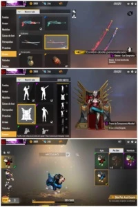 Conta diamante 4 gemada - Free Fire