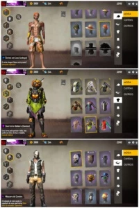 Conta diamante 4 gemada - Free Fire