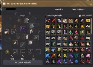 vendo conta com todos os itens de temporada e muito mais - Black Desert