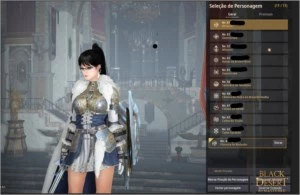 vendo conta com todos os itens de temporada e muito mais - Black Desert