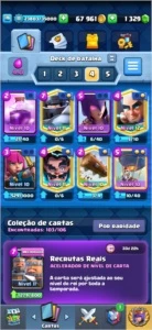 Clash royale conta