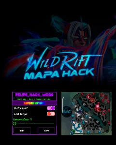 Map Hack WildRift Patch 6.0/100% Atualizado! Anti-Ban ATIVO