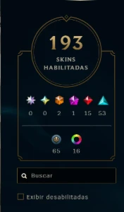 Conta League Of Legends Lv 292, 193 Skins, Todos os Campeões LOL