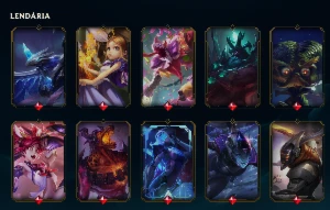 Conta League Of Legends Lv 292, 193 Skins, Todos os Campeões LOL