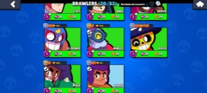 Conta brawl stars com Sandy nvl max e clancy conta com 2.5k