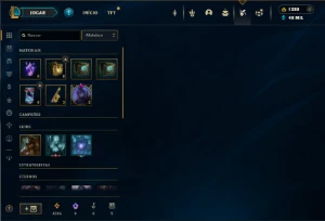 Diamante 3 com 35 Champs e 3 Skins ( 1380 RP sobrando ) - League of Legends LOL