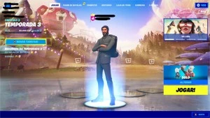 conta fortnite rara desde da temporada 1