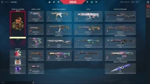 Conta valorant com skins de todas as armas