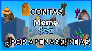 👑Contas Level Max Meme Sea👑 - Roblox