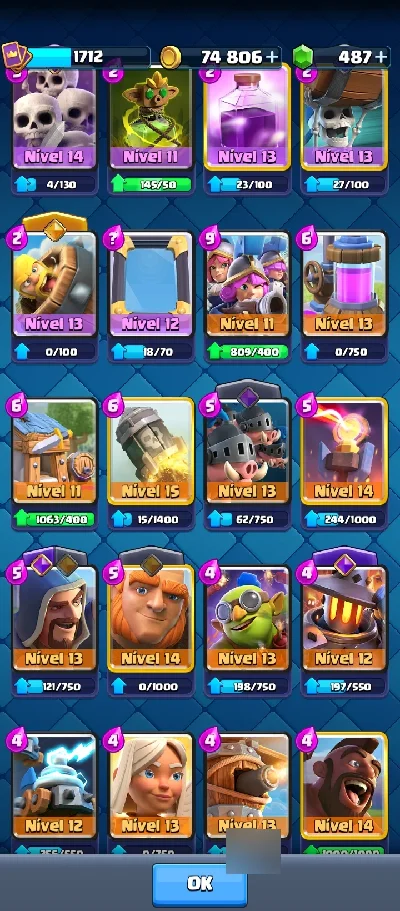 Vendesse conta de Clash Royale com 11 mil troféus
