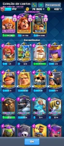 Vendesse conta de Clash Royale com 11 mil troféus