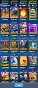 Vendesse conta de Clash Royale com 11 mil troféus