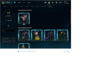 conta league of legends pra vender com email verificado LOL