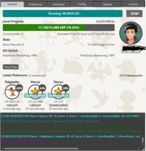 Melhor BOT de Pokemon GO - LvL 25 em 1 dia/Sem risco de Ban/ - Pokémon