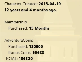 HardFarm 28 / 30 - Forge - Member Ativo - 9 Chest - 7K Acs - Adventure Quest World AQW