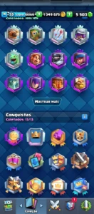 Conta Clash Royale