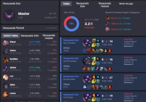 Conta LOL mestre alto mmr - League of Legends