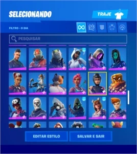 Conta fortnite 120+ skins conta lvl 1000+ (Xbox)