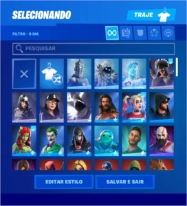 Conta fortnite 120+ skins conta lvl 1000+ (Xbox)