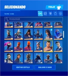 Conta fortnite 120+ skins conta lvl 1000+ (Xbox)