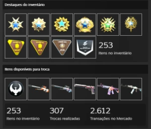 Conta Steam - Com Mais De 7 Mil Em Skin, Porém, Ban Trade. - Counter Strike CS