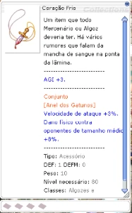 Conta Ragnarok LATAM Sicario 130/35 - Ragnarok Online